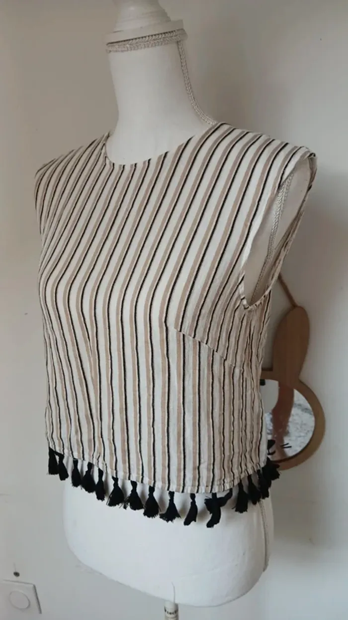 Top d'été boheme  Mango - photo numéro 2