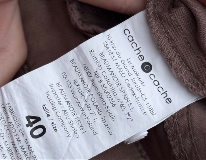 🤎 Jupe marron – Cache Cache – Taille 40 - photo numéro 5