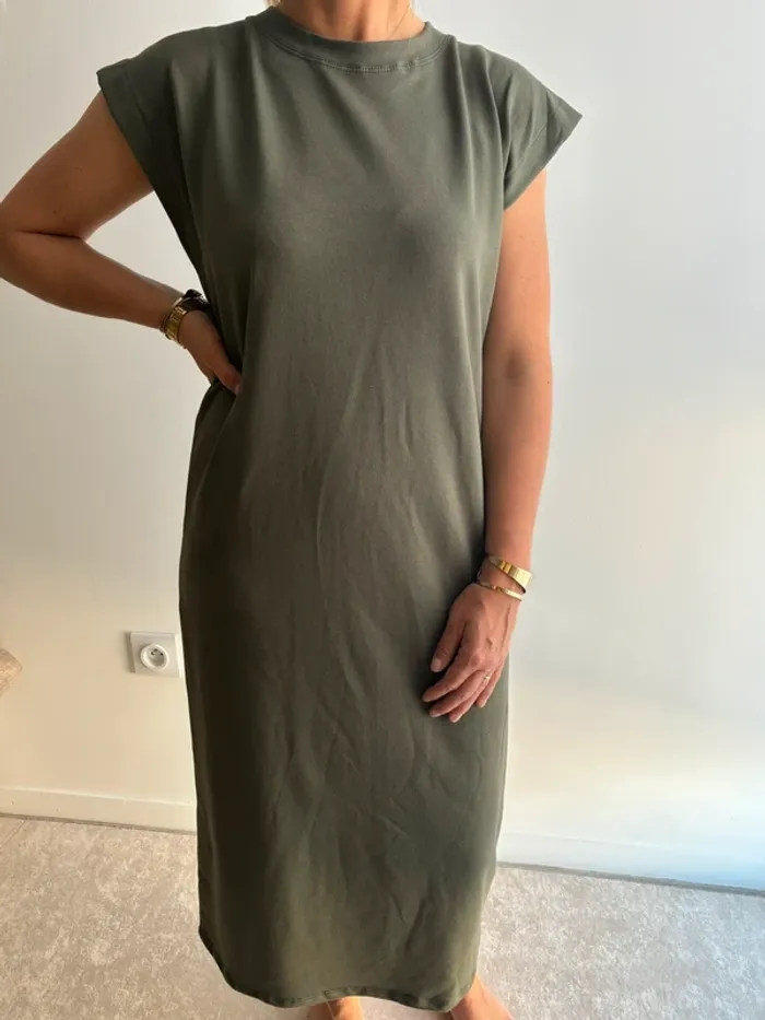 robe vert kaki