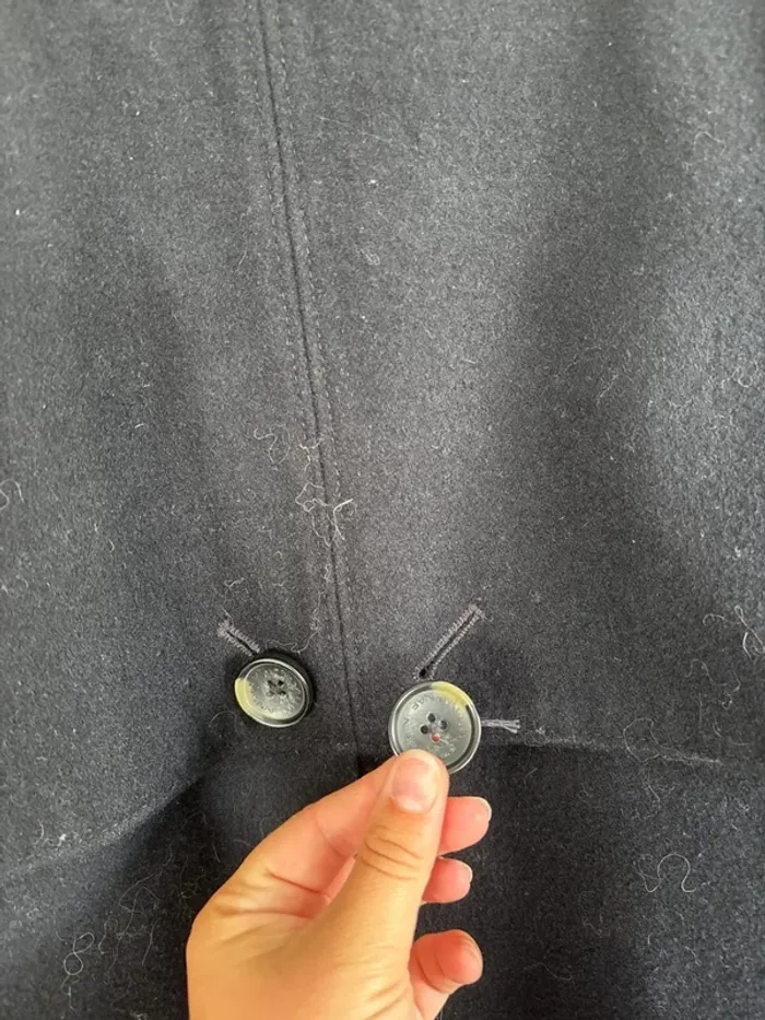 Manteau bleu marine Naf Naf taille 42/XL - photo numéro 8