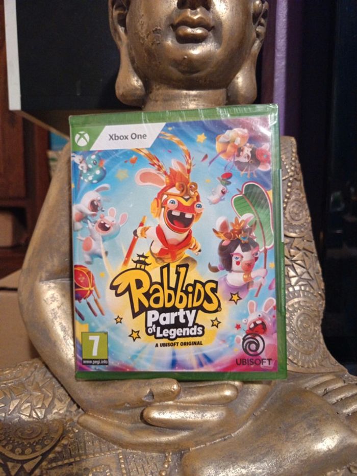 Neuf sous blister jeu Xbox One rabbids party of legends