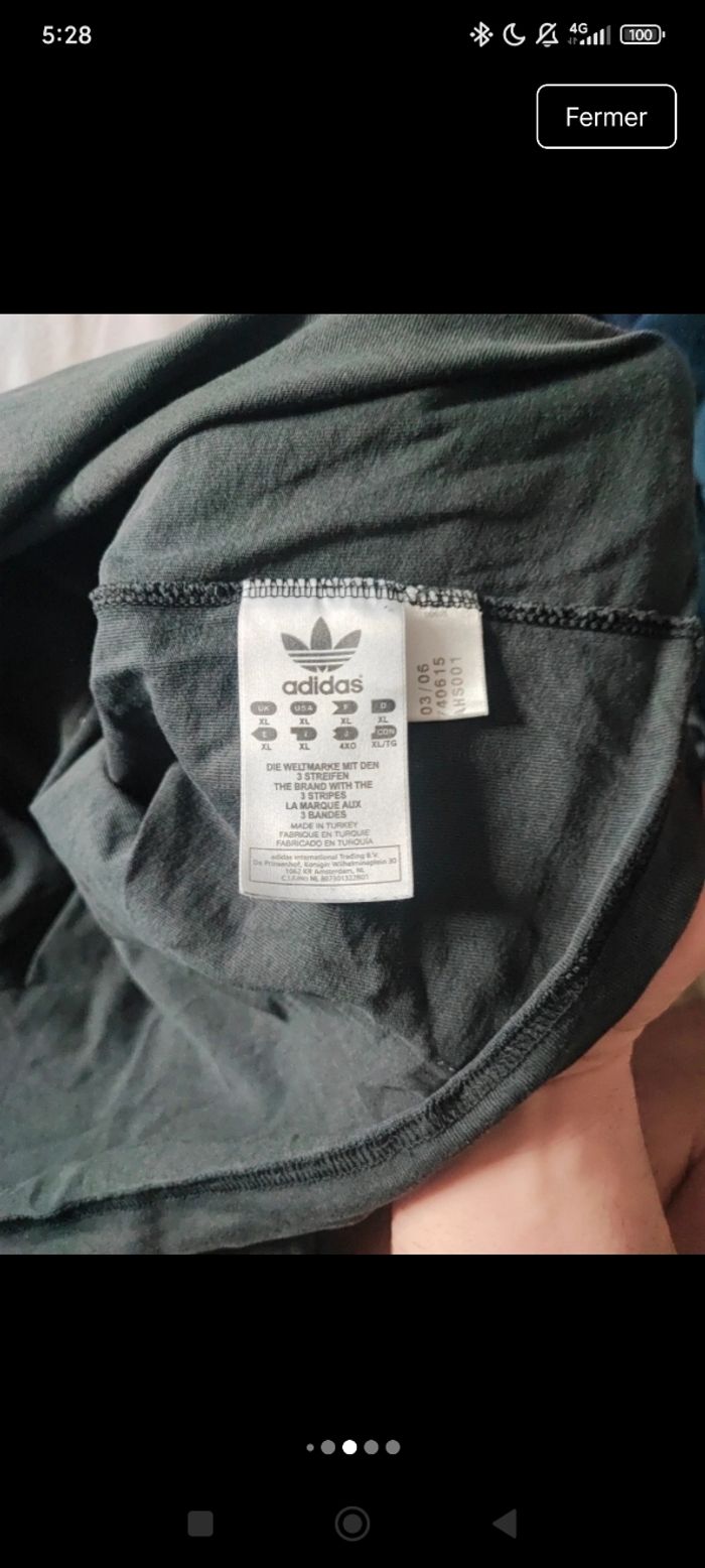 T-shirt adidas - photo numéro 2