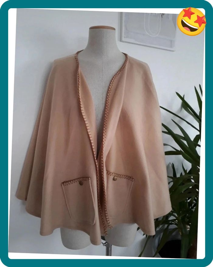 Poncho/cap polaire pour l'hivers Neuve🌿💝 - photo numéro 4