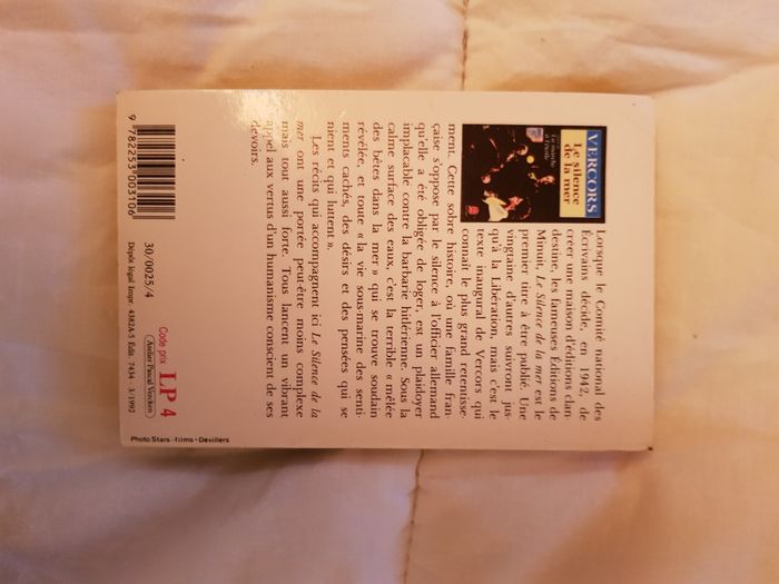 Livre  " le silence de la mer" - photo numéro 2