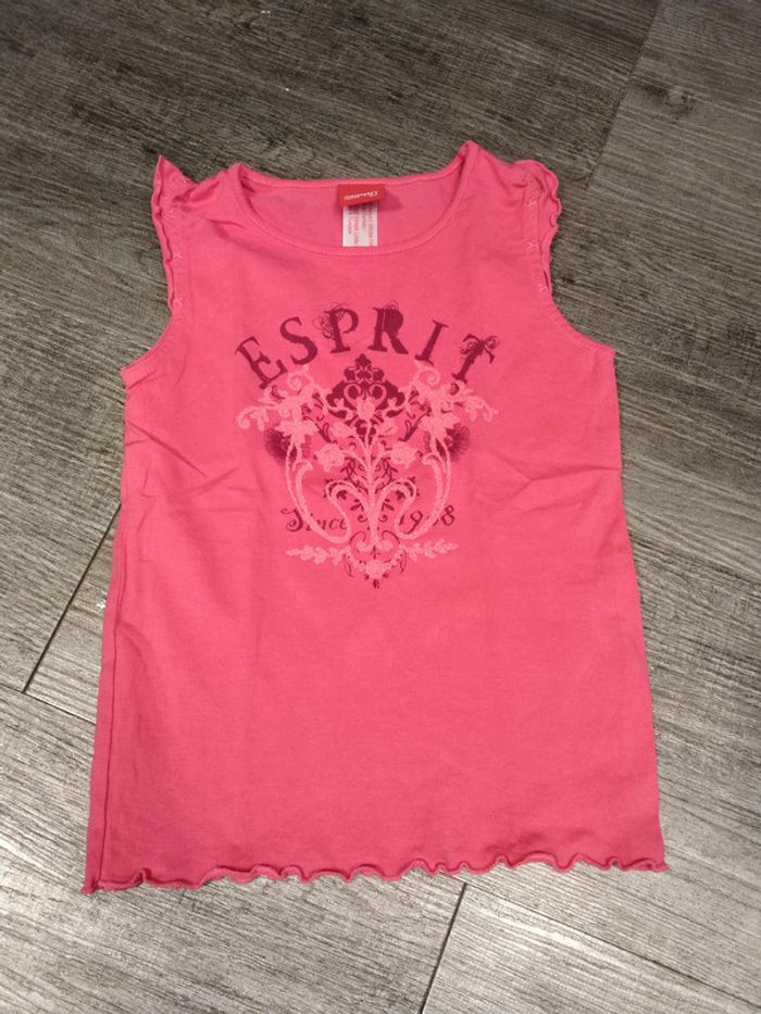 débardeur rose Esprit fille 4 ans