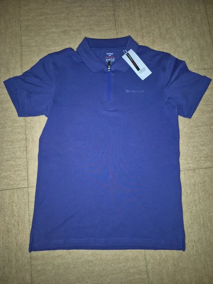 Polo Celio Benoît Paire Slim en S - photo numéro 2