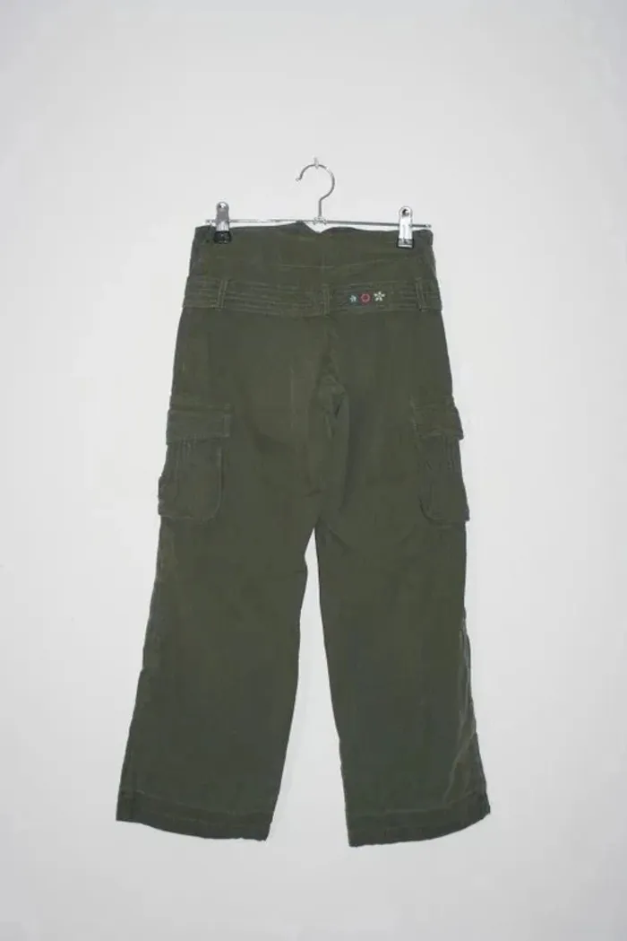 Pantalon kaki marque Catimini taille 10 ans - photo numéro 4
