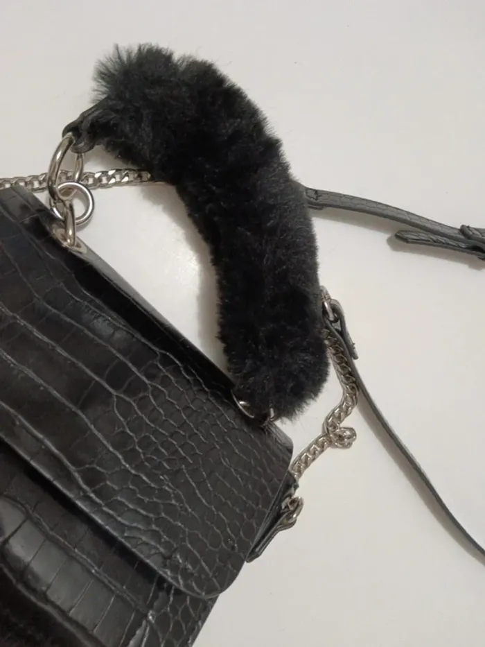Sac à main Zara 18cm x 18cm - photo numéro 3