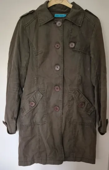 Trench kaki