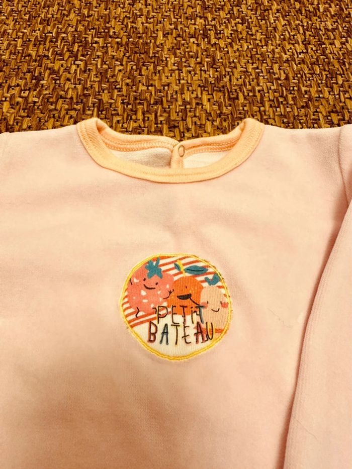 Lot de 2 pyjamas Petit Bateau 81cm - photo numéro 3