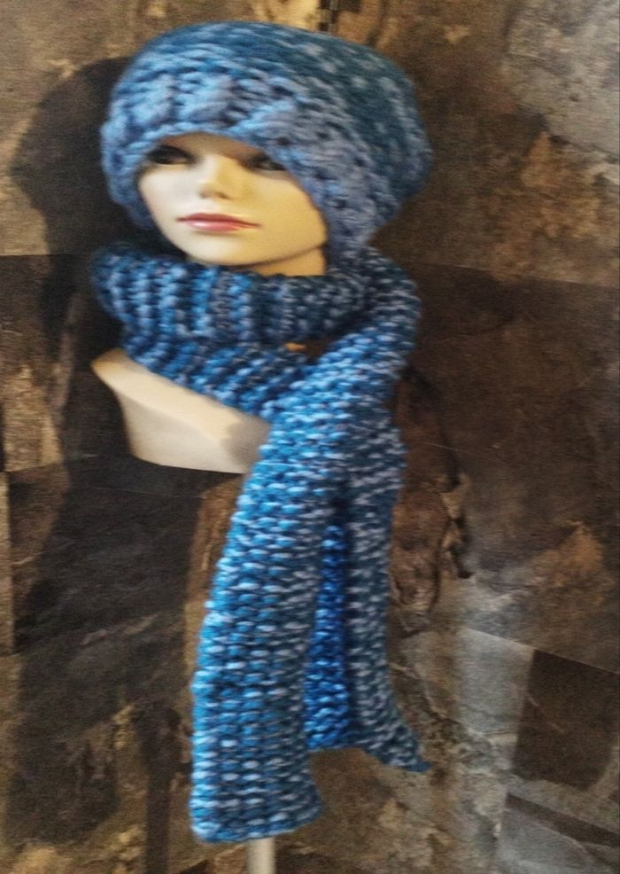 Ensemble Bonnet Écharpe unisexe - photo numéro 3