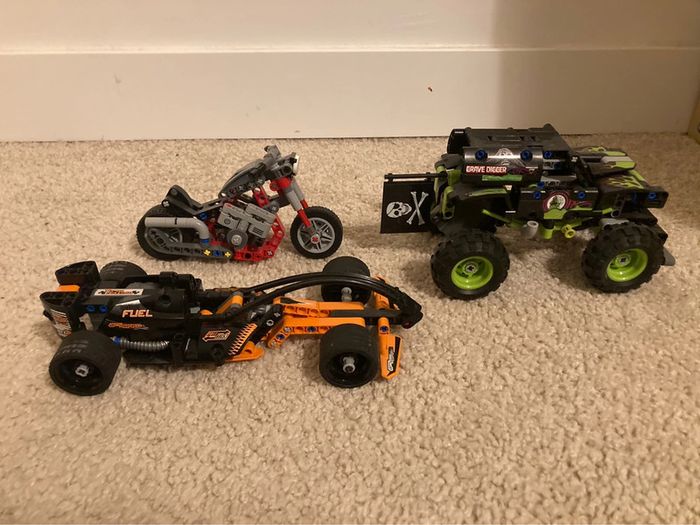 Lot 3 Vehicules Lego - photo numéro 2