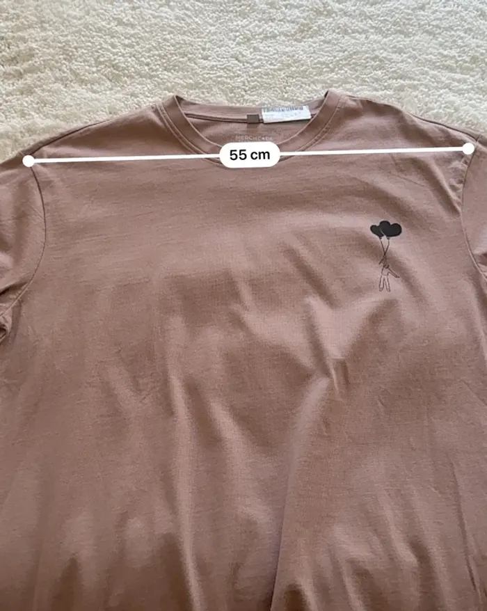 T-shirt rose Merchcode Love in the Air – Taille M – Unisexe - Neuf - photo numéro 7