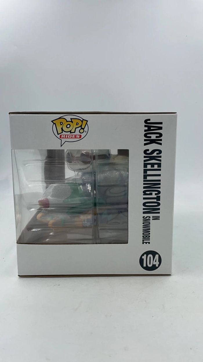 Figurine Funko Pop Disney Jack Skellington In Snowmobile N•104 neuf - photo numéro 4