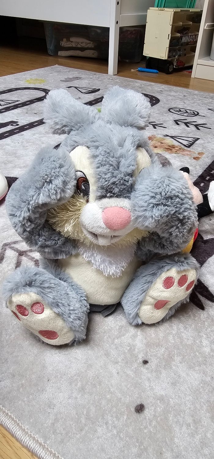 Peluche interactive panpan disneyland paris
