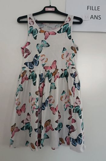 Robe papillons H&M 8/10 ans