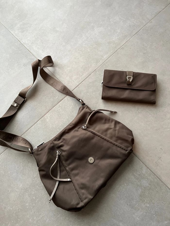 Ensemble sac à main et portefeuille