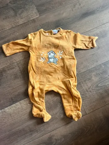 Pyjama moutarde PanPan 3 mois