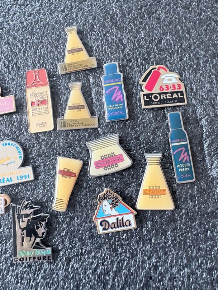 Lot 18 pin’s thème coiffure - photo numéro 3