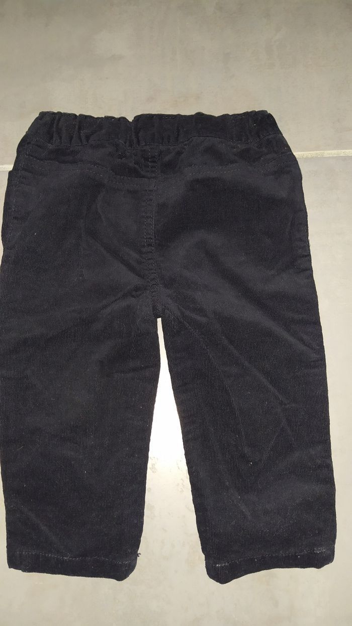 Pantalon velours noir 18 mois - photo numéro 7