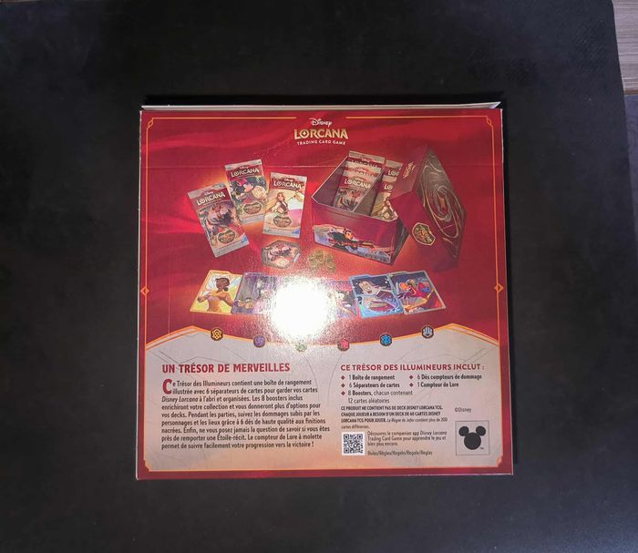 Coffret Trove Pack / Trésor des Illumineurs / Lorcana Disney / Chapitre 8 / Français / Neuf Scellé ! - photo numéro 4