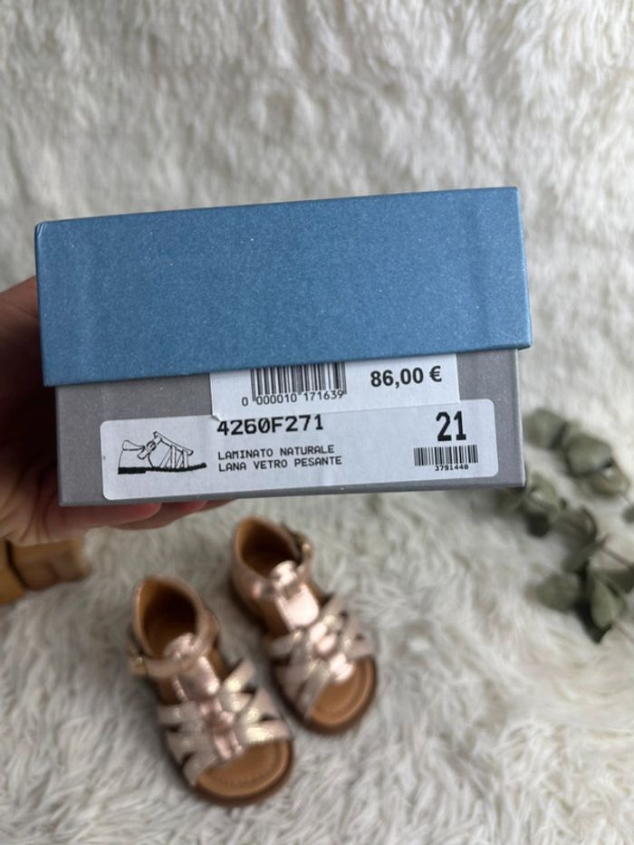 Paire de sandales Franco Romagnoli taille 21 - photo numéro 5