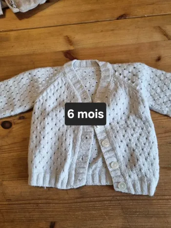 Gilet bébé fille