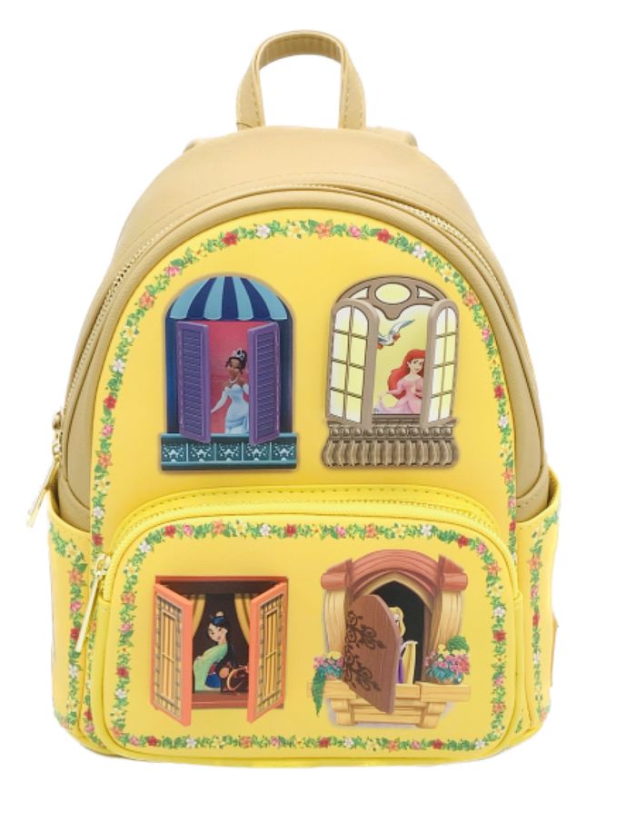 DISNEY PRINCESS - Fenêtre Chateau Mini Sac à Dos LoungeFly 'Exclusive'