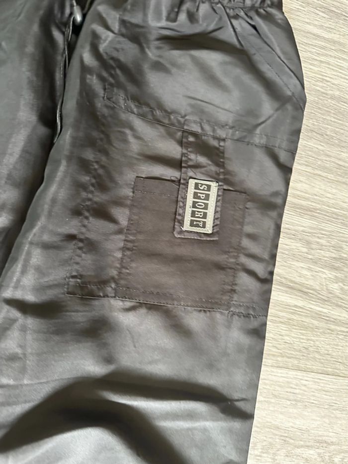 Bermuda Pantacourt satiné noir 2YK T42 XL - photo numéro 4