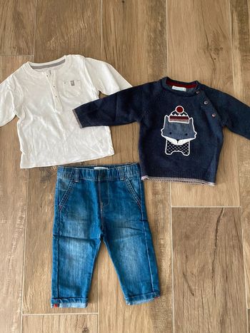 Ensemble obaibi 12 mois TBE