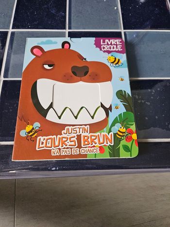 Justin l'ours brun a pas de chance