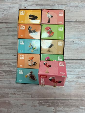 Jeux de construction les 10 mini animaux 