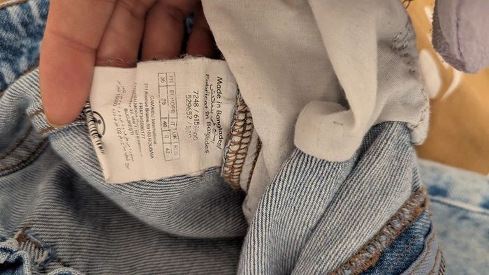 pantalon et legging Camaïeu bleu taille 36 - photo numéro 3