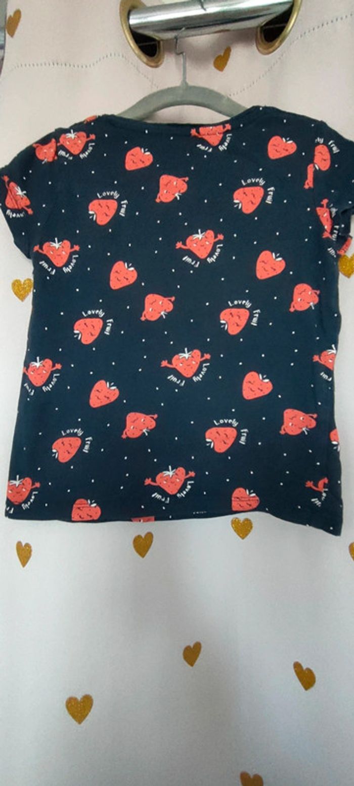 Tee shirt fraise - photo numéro 3
