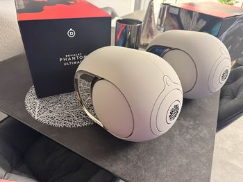 Paire (2) Devialet Phantom Ultimate 108 Db light Pearl NEUF