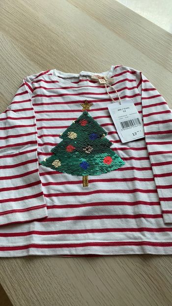 Tee shirt manches longues 2 and neuf