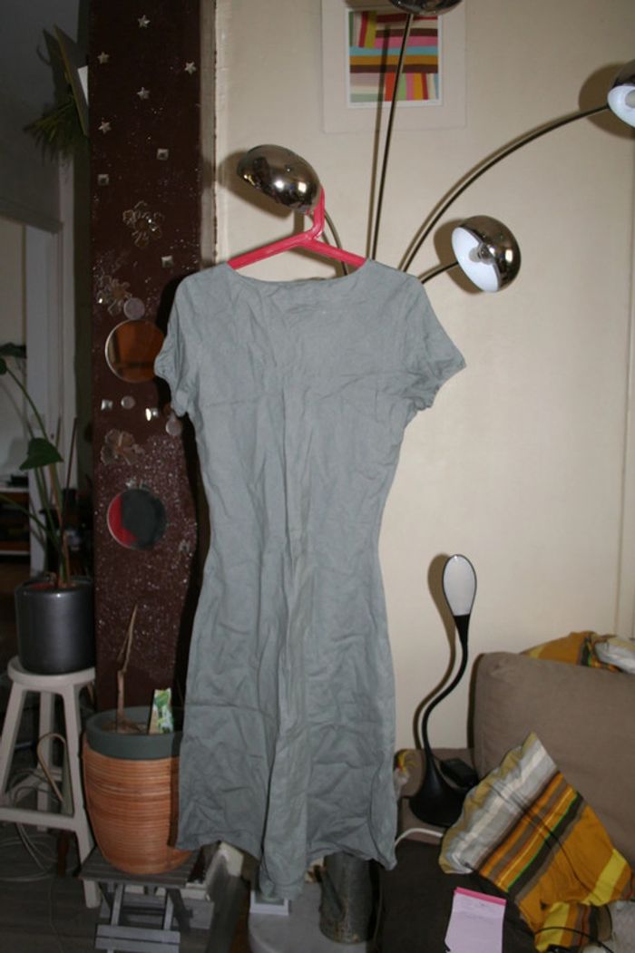 🌸Charmante robe lin kaki clair Taille 42 "Etam" Neuve 🌸 - photo numéro 3