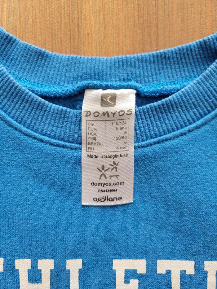 Sweat 6 ans - photo numéro 2