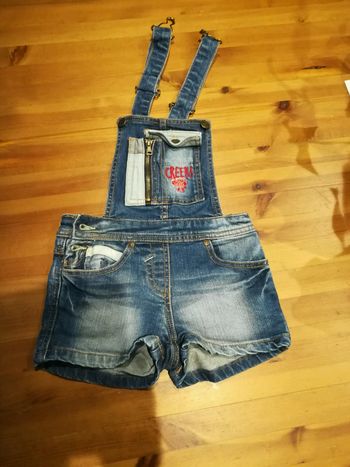 Salopette short