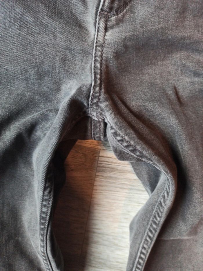Jeans gris Oxbow taille 31 - photo numéro 5