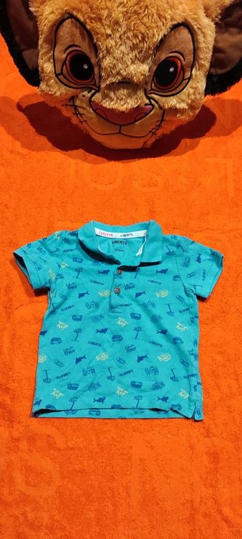 Polo manches courtes Liberto 12 mois