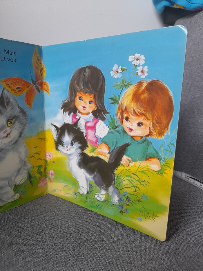 Livre cartonné vintage 1984 : Misti, le chaton curieux Hemma - photo numéro 7