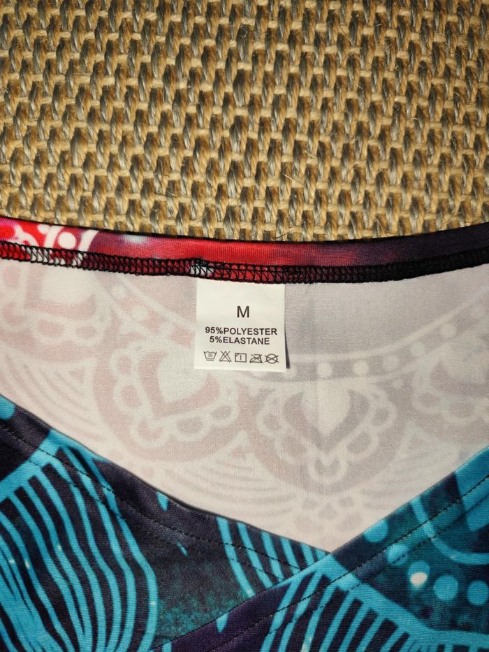 Paréo style robe de plage , taille M , neuf sans étiquette - photo numéro 5