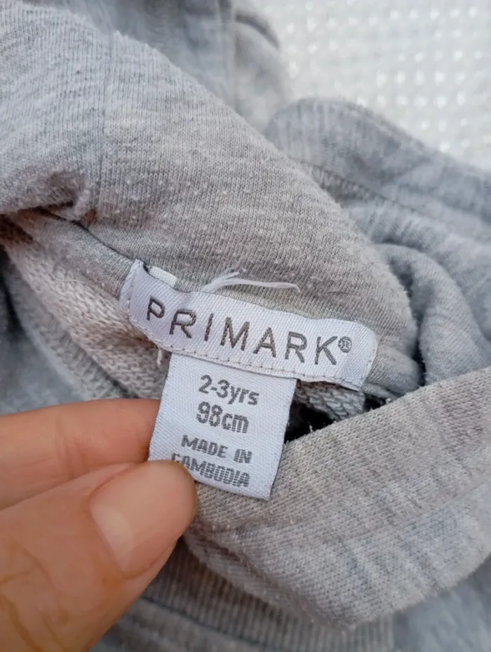 Sweat à capuche licorne Primark - Taille 2-3 ans - photo numéro 4
