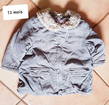 Manteau vertbaudet 12 mois