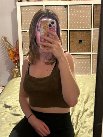 Petit débardeur marron