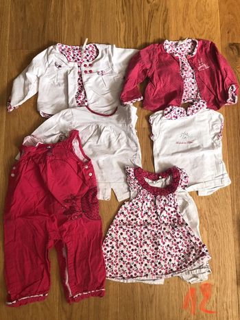 Lot ensemble 12 mois