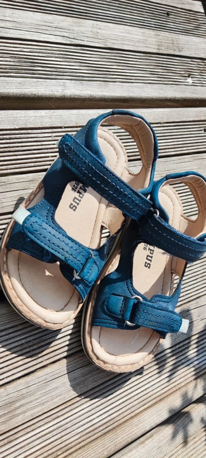Sandales bleu marine - photo numéro 3