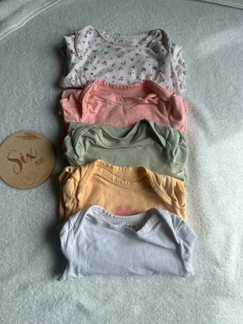 Lot de 5 body manche longue