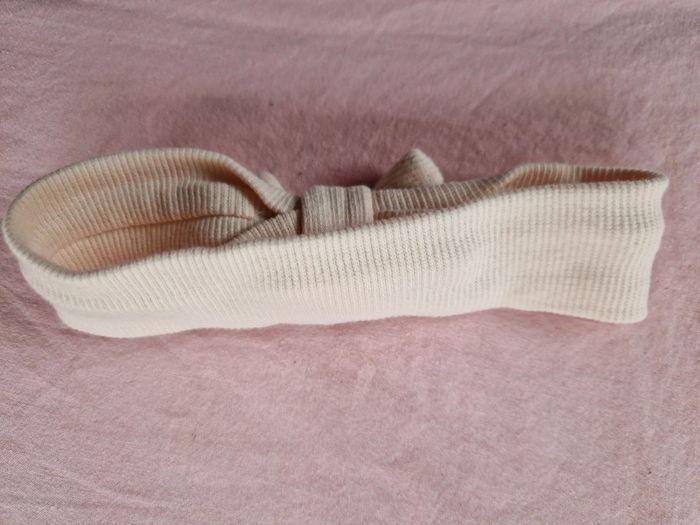 Bandeau fille rose noeud 6 mois - photo numéro 3